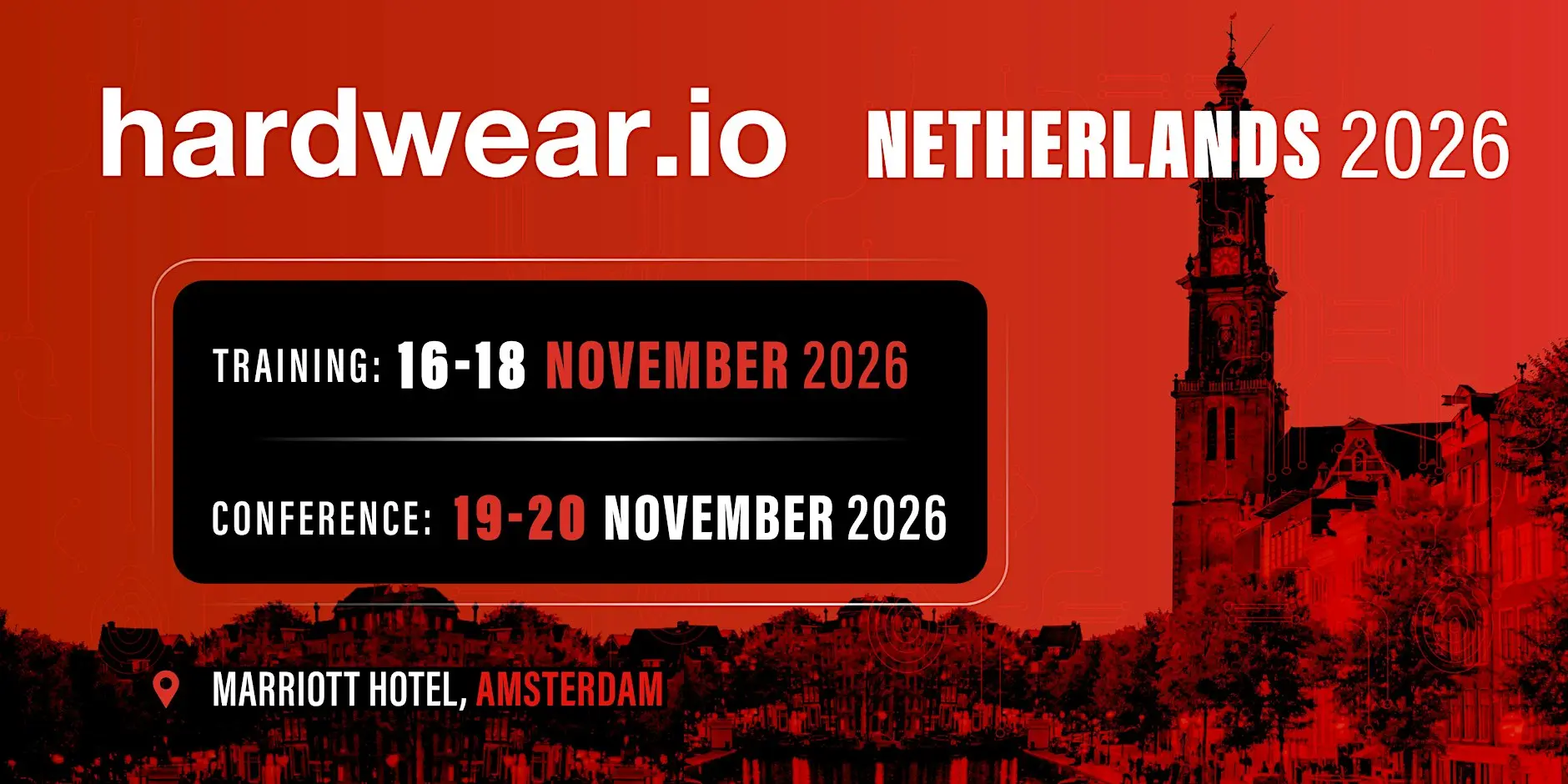 Hardwear.io Beveiligingsconferentie & Training, NL 2026